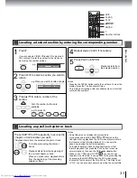 Preview for 29 page of Toshiba SD-3960 Owner'S Manual