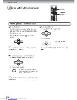 Preview for 50 page of Toshiba SD-3960 Owner'S Manual