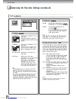 Preview for 60 page of Toshiba SD-3960 Owner'S Manual