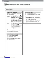 Preview for 62 page of Toshiba SD-3960 Owner'S Manual