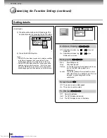 Preview for 64 page of Toshiba SD-3960 Owner'S Manual