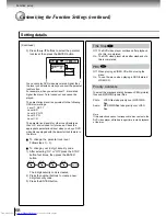 Preview for 66 page of Toshiba SD-3960 Owner'S Manual