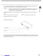 Preview for 3 page of Toshiba SD-3960SU Owner'S Manual