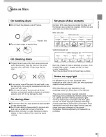 Preview for 9 page of Toshiba SD-3960SU Owner'S Manual