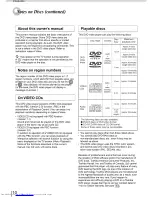 Preview for 10 page of Toshiba SD-3960SU Owner'S Manual