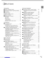 Preview for 11 page of Toshiba SD-3960SU Owner'S Manual