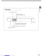 Preview for 13 page of Toshiba SD-3960SU Owner'S Manual