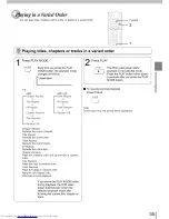 Preview for 32 page of Toshiba SD-3960SU Owner'S Manual