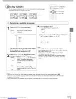 Preview for 38 page of Toshiba SD-3960SU Owner'S Manual