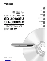 Toshiba SD-3980 Owner'S Manual предпросмотр