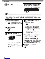 Предварительный просмотр 23 страницы Toshiba SD-3980 Owner'S Manual