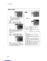 Предварительный просмотр 24 страницы Toshiba SD-4000KC Owner'S Manual