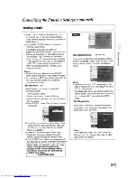 Предварительный просмотр 27 страницы Toshiba SD-4000KC Owner'S Manual