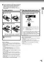 Предварительный просмотр 15 страницы Toshiba SD-400V Owner'S Manual