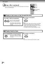 Предварительный просмотр 22 страницы Toshiba SD-400V Owner'S Manual