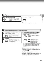 Предварительный просмотр 23 страницы Toshiba SD-400V Owner'S Manual