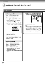 Предварительный просмотр 42 страницы Toshiba SD-400V Owner'S Manual