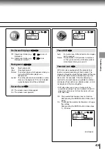 Предварительный просмотр 43 страницы Toshiba SD-400V Owner'S Manual