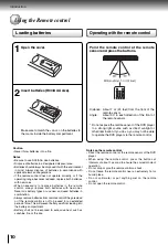 Preview for 10 page of Toshiba SD-4010 Owner'S Manual