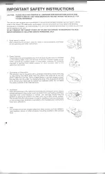 Preview for 4 page of Toshiba SD-4109 Owner'S Manual