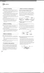 Preview for 8 page of Toshiba SD-4109 Owner'S Manual