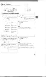 Preview for 27 page of Toshiba SD-4109 Owner'S Manual