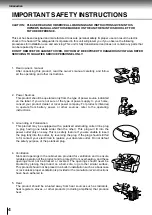 Preview for 4 page of Toshiba SD-4205 Owner'S Manual