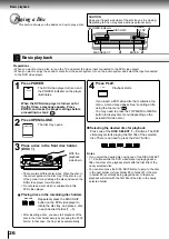 Preview for 24 page of Toshiba SD-4205 Owner'S Manual