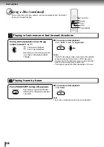 Preview for 26 page of Toshiba SD-4205 Owner'S Manual