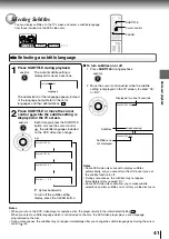 Preview for 38 page of Toshiba SD-4205 Owner'S Manual