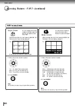 Preview for 46 page of Toshiba SD-4205 Owner'S Manual