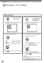 Preview for 48 page of Toshiba SD-4205 Owner'S Manual