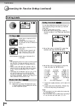 Preview for 52 page of Toshiba SD-4205 Owner'S Manual