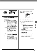 Preview for 53 page of Toshiba SD-4205 Owner'S Manual