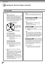 Preview for 54 page of Toshiba SD-4205 Owner'S Manual