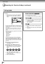 Preview for 58 page of Toshiba SD-4205 Owner'S Manual