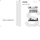 Toshiba SD-42HKSB Service Manual preview