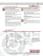 Preview for 2 page of Toshiba SD-43HT Brochure & Specs