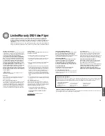 Preview for 25 page of Toshiba SD-43HT Owner'S Manual