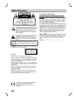 Предварительный просмотр 2 страницы Toshiba SD-44HKSE Owner'S Manual