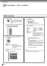 Preview for 49 page of Toshiba SD-4700 Owner'S Manual