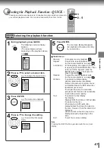 Preview for 44 page of Toshiba SD-4800 Owner'S Manual