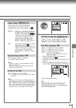 Preview for 57 page of Toshiba SD-4800 Owner'S Manual