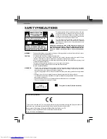 Preview for 2 page of Toshiba SD-480EKE Owner'S Manual