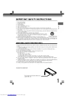 Preview for 3 page of Toshiba SD-480EKE Owner'S Manual