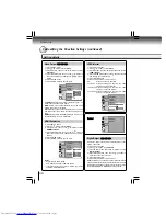 Preview for 34 page of Toshiba SD-480EKE Owner'S Manual