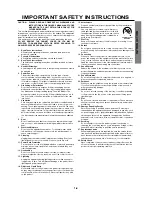 Предварительный просмотр 5 страницы Toshiba SD-4900 Owner'S Manual