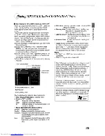 Предварительный просмотр 25 страницы Toshiba SD-5000KC Owner'S Manual