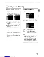 Предварительный просмотр 27 страницы Toshiba SD-5000KC Owner'S Manual