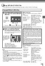 Preview for 21 page of Toshiba SD-5010 Owner'S Manual